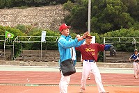 第6屆縣長盃慢壘賽 動感全記錄。(圖與文:邱竟瑋)