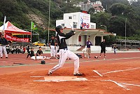 第6屆縣長盃慢壘賽　動感全記錄。（圖與文：邱竟瑋）
