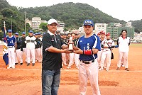 第6屆縣長盃慢壘賽 動感全記錄。(圖與文:邱竟瑋)