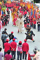 兩岸媽祖齊遶境　南竿信眾被福澤　圖與文：曹重偉 