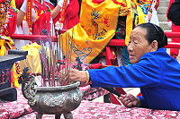 兩岸媽祖齊遶境　南竿信眾被福澤　圖與文：曹重偉 