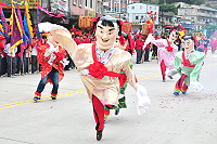 兩岸媽祖齊遶境　南竿信眾被福澤　圖與文：曹重偉 