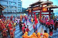 兩岸媽祖齊遶境　南竿信眾被福澤　圖與文：曹重偉 