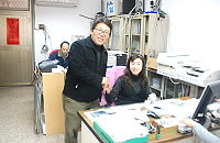 前民進黨籍陳財能宣布參選本屆立委,圖為兩年前他參選連江縣長謝票。(圖/文:邱竟瑋)