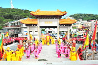 　媽祖昇天莊聖嚴　祭祀大典懷古情。（圖／文：曹重偉）