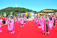 　媽祖昇天莊聖嚴　祭祀大典懷古情。（圖／文：曹重偉）