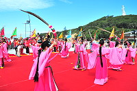 　媽祖昇天莊聖嚴　祭祀大典懷古情。（圖／文：曹重偉）