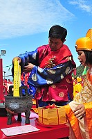 　媽祖昇天莊聖嚴　祭祀大典懷古情。（圖／文：曹重偉）