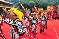 　媽祖昇天莊聖嚴　祭祀大典懷古情。（圖／文：曹重偉）