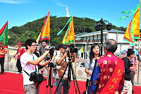 　媽祖昇天莊聖嚴　祭祀大典懷古情。（圖／文：曹重偉）