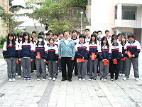 許潮英先生紀念獎助學金發放,馬中校長牽線43位學子受惠。(圖:馬祖高中提供)