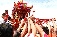 福州鱔溪祖廟白馬王文化交流　圖：曹以鋒提供