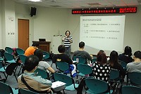 連江縣立醫院舉辦親職講座,幫助地區家長從日常生活中增進嬰幼兒的認知發展。(圖/文:邱竟瑋)