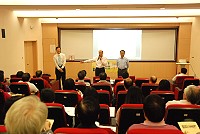 　全民金融知識A+巡迴講座列車開抵馬祖。（圖／文：邱竟瑋）
