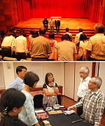 縣府排除萬難,昨日社區大學正式開課,營造終身學習的環境。縣府表示,未來希望引進中央經費,將課程多元化。(圖/文:邱竟瑋)