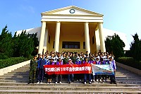 連江縣金秋環境清掃活動,東引指揮部弟兄共襄盛舉。(圖/文:康贊清)
