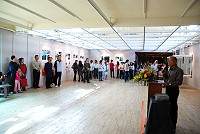 民國一百年的「馬祖社區珍寶特展」，昨天下午在民俗文物館舉辦四鄉五島巡迴展覽開幕式，由副縣長林星寶主持開幕式。 （圖／文：劉秋月）