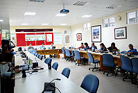 　教育部委託中正大學高齡教育研究中心抵馬，舉辦申請101年度樂齡學習班研習課程。（圖／文：劉秋月）