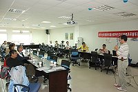 經濟部中央地質調查所、連江縣政府與中華民國應用地質技師公會全國聯合會於馬祖辦理講座,幫助地區善用地質圖資,解讀地質與災害的特性。(圖/文:邱竟瑋)