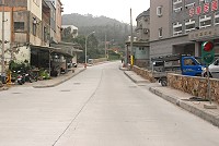 南竿清水至梅石道路昨天上午八點全面通車,路況平整,改善多年的顛簸狀況。(圖/文:邱竟瑋)