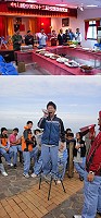 中山國中第四十三屆校慶活動好熱鬧,充滿運動的汗水與歡笑的音符,師生共同創造出屬於他們的「中山記憶」。(圖:中山國中提供)