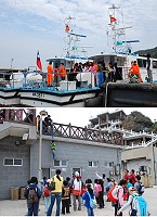 　介壽秋季郊遊昨天在好久不見的好天氣下快樂出發，地區多個單位協助融入不同教育元素，讓學生玩得開心又有意義。（圖／文：劉秋月）