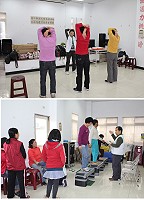 國民體能檢測站抵達東莒。(圖/文:林冰芳)