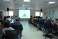 　建設局日前舉辦「樹木保護研習營」，邀請行政院林務試驗所專家抵馬授課。（圖／文：劉秋月）