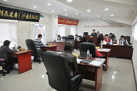 　北竿鄉代會定期會開議，鄉長周瑞國率各課主管向代表會提出施政報告及說明。（圖／文：陳鵬雄）