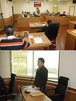 南竿鄉民代表會第九屆第三次定期大會昨天第二天總質詢,火化場議題成焦點。今天審查一百年度追加減預算與一百零一年度預算。(圖/文:邱竟瑋)