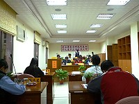　東引鄉民代表會第九屆第三次定期大會開議。（圖／文：陳其敏）