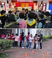 為期兩天的中山國中海洋教育遊學課程開課。(圖:中山國中提供)