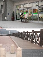 內政部營建署考評今年度人行道無障礙空間,馬祖南竿機場、介壽廣場與福清步道等地獲好評。(圖/文:邱竟瑋)