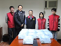 立委選舉逼近,連江地檢署檢察長洪培根寫信給台馬鄉親,信件寄出家戶並已收悉。(圖:連江地檢署提供)