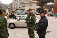 馬防部今年預計支援三千人執行國清週任務,鄉長朱秀平與各村村長表感謝。(圖/文:邱竟瑋)
