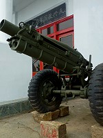 　東引戰地特色濃厚，但是實際能夠公開展出的國防武器，卻是少之又少。（圖／文：陳其敏）