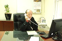 馬祖教育老臣林星寶,對於馬祖縣政發展貢獻良多。(圖/文:邱竟瑋)