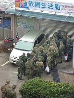 　阿兵哥是東引在地經濟的引擎。（圖／文：陳其敏） 