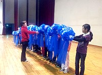 即將在今年兩馬鬧元宵表演活動中大顯身手的三支隊伍,近日都在進行密集排練,全新編排並含有豐富馬祖文化意涵的舞蹈,歡迎大家屆時前往欣賞。(圖/文:劉秋月)