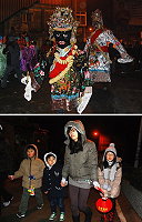 東引鄉「十八暝」遊燈繞境,南澳整個聚落為之沸騰。(圖/文:陳其敏)