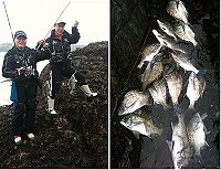 　連續三天好海象，讓不少台灣釣客過足了釣癮。（圖：台灣徐姓釣友提供）