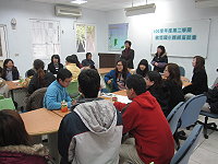 　敬恆國中小舉行班親會，共同關心孩子未來一學期將面臨的挑戰。（圖：敬恆國中小提供）