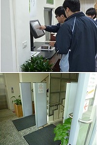 國立馬祖高中圖書館擁有目前全國公私立高中職少見的先進管理系統,在校內圖書館設有自助借還書機,以及搭配使用的RFID電子門禁管理系統,每一位學生利用晶片感應借閱證,都可以自己完成借還書程序。(圖/文:劉秋月)