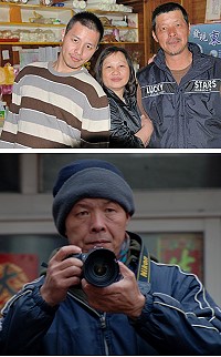 拍鳥達人林利中。(圖:林利中提供、文:陳其敏)