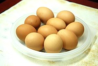 台灣彰化及台南等地傳出H5N2高病原性禽流感,地區蛋價目前平穩。(圖/文:邱竟瑋)