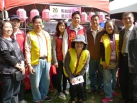 　台中市馬祖同鄉會4日參加公益團體台中市開懷協會2012年園遊會，並設置馬祖觀光旅遊宣導攤位。（圖：台中市馬祖同鄉會提供）