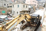 復興村海堤工程日前動工,隨後將進場的是污水下水道工程,都將在明年1月完工。(圖/文:邱竟瑋)