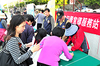 地區治安狀況是日趨複雜,連江縣警察局近期強化宣導作為,特針對道路交通安全及「165反詐騙專線」等項目進行宣導。(圖/文:曹重偉)