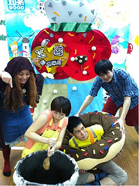 4月1日如果兒童劇團演出「快樂兒童節表演活動-糖果屋」,馬祖圖書館下午二點一樓演藝廳,小朋友一定要來喔。(圖:文化局提供)
