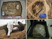 由陳仲玉博士主持的馬祖考古隊在縣府與國防部、馬祖防衛指揮部等協助下前進亮島,探索亮島人之謎。(圖:陳仲玉、馬祖民俗文物館提供)